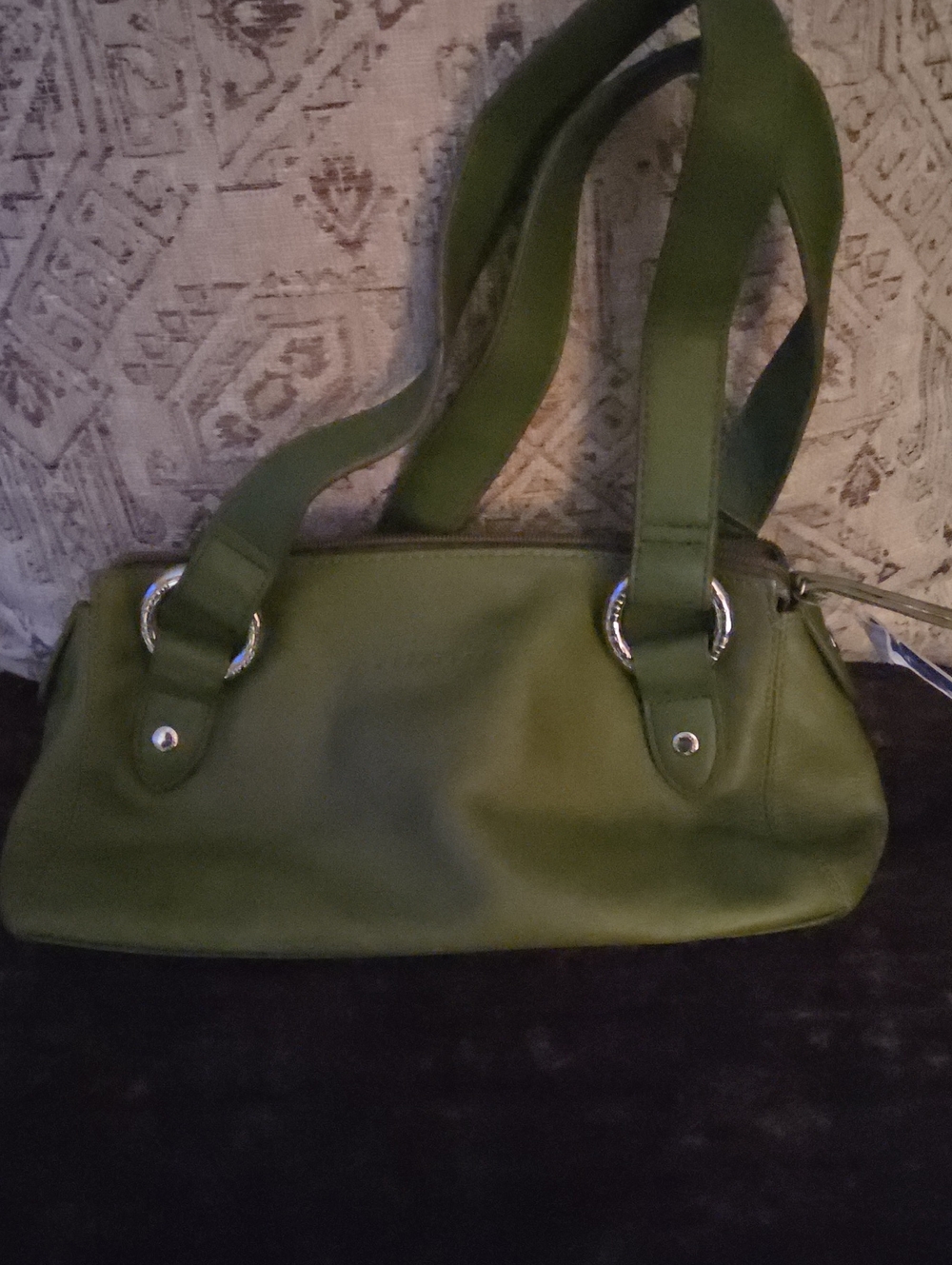 Kenneth Cole Reaction Olive Green Shoulder Bag